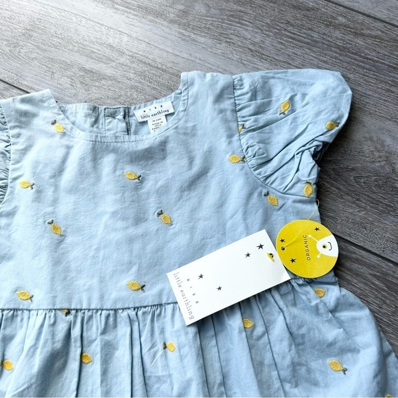 NWT Rise Little Earthling Ruffles Cotton Dress 18-24month - Picture 6 of 12